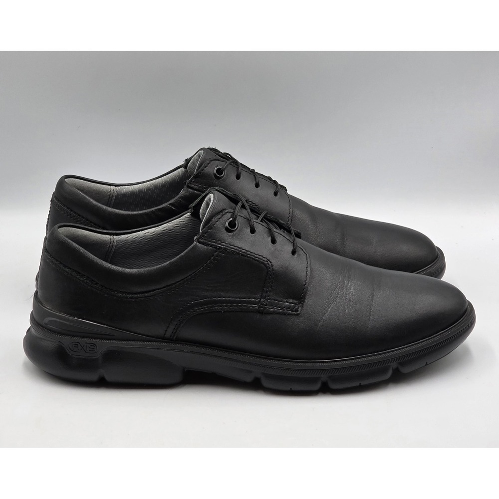 Johnston & Murphy XC4 Tanner Plain Toe Oxford 20-1317 Black Leather10M DualWidth - Picture 4 of 13